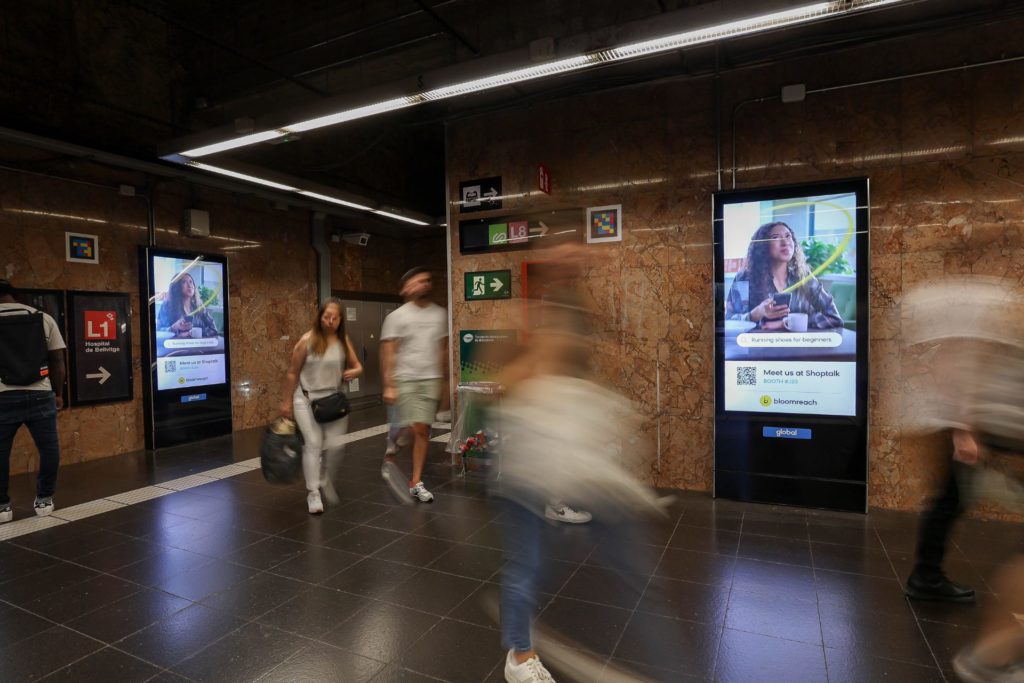 Trade fair advertising in Barcelona