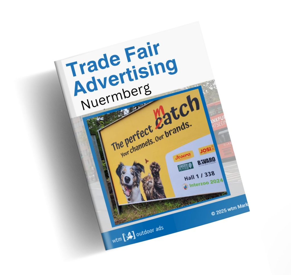 Trade Fair Advertising brochure for Nuermberg