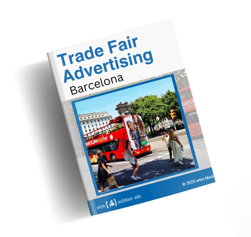 Booklet-Cover for "Barcelona Trade Fair Advertising"