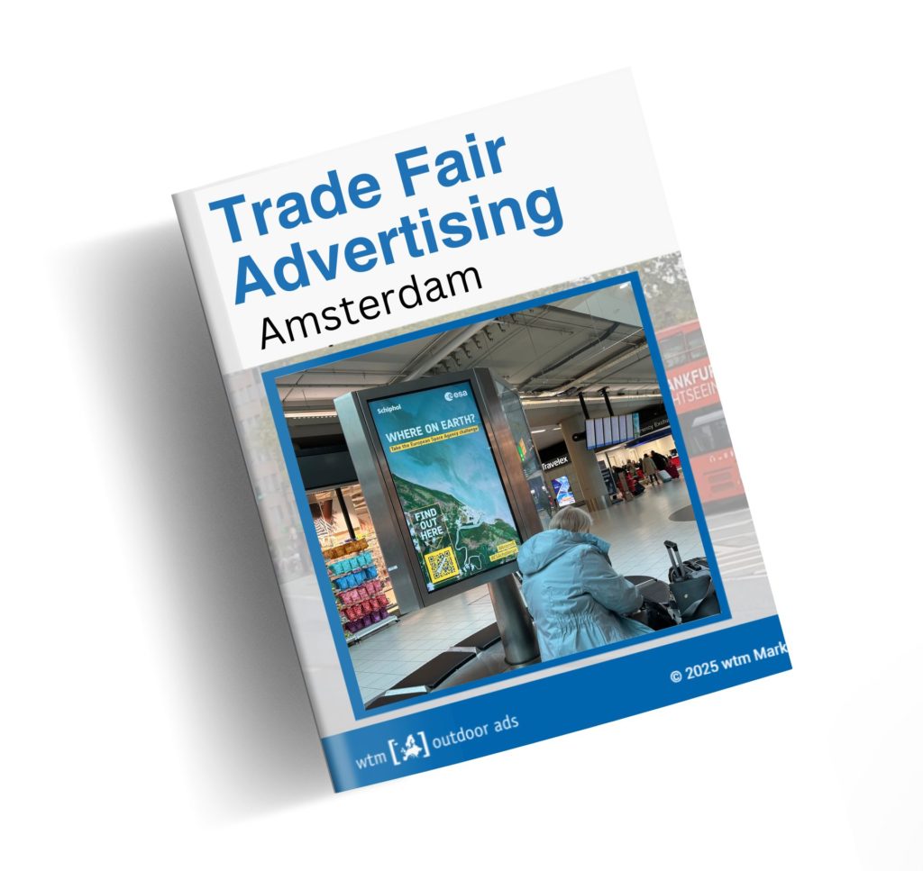 Booklet Cover for Amsterdam Trade Fair Advertising